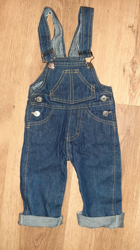 Ogrodniczki dziecięce 80cm Levi's 501 piękne jak nowe! Polecam