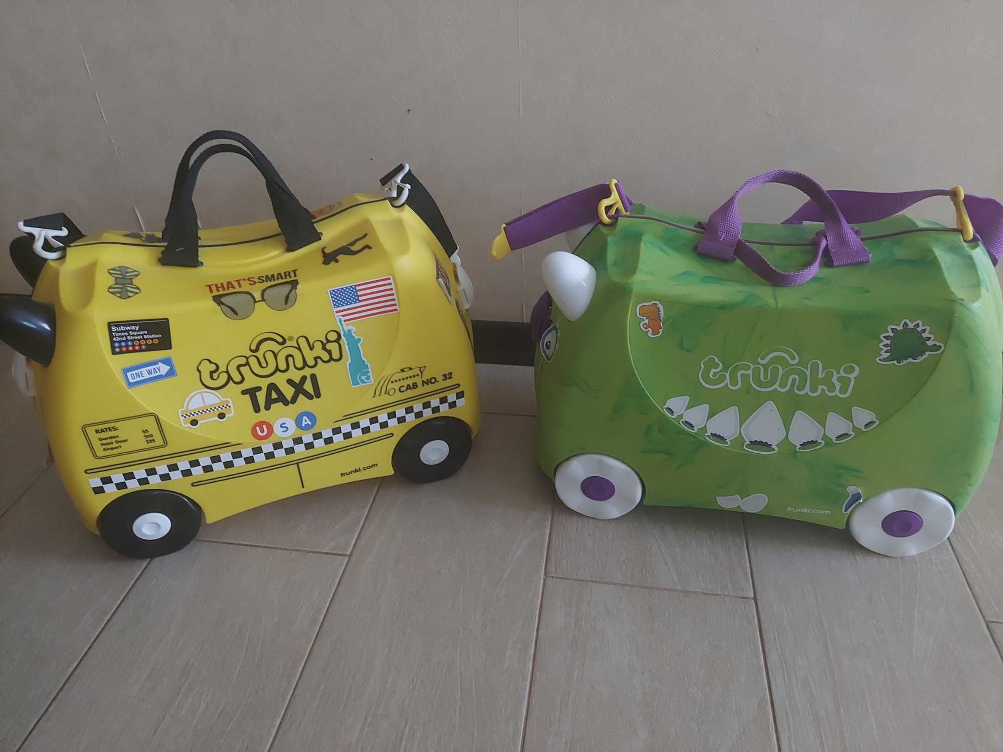 Дитячі валізи trunki