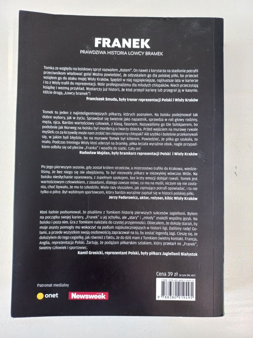 T. Frankowski, P. Wołosik, Franek Prawdziwa historia łowcy bramek