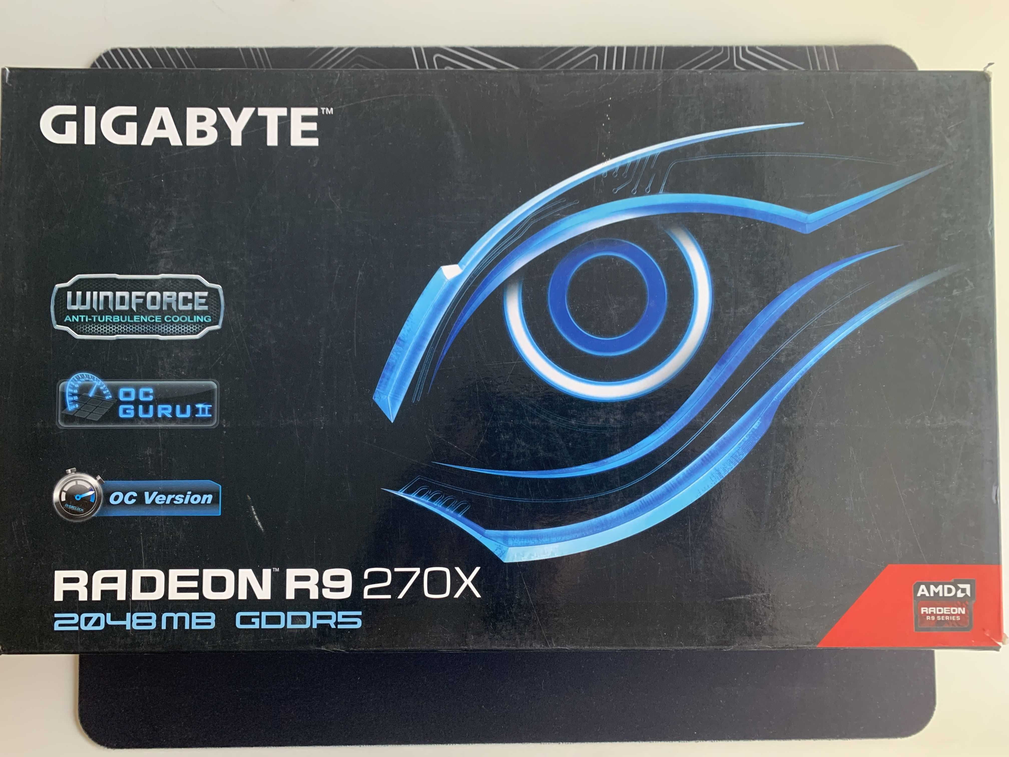 Gigabyte Radeon R9 270X 2GB OC - 100% OK