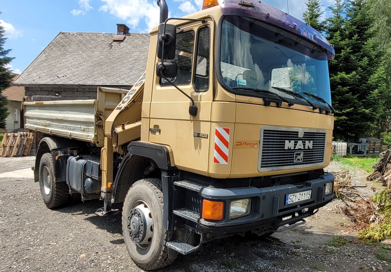 MAN 4x4 HDS Wywrotka