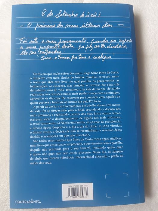Pinto da costa Azul até ao fim