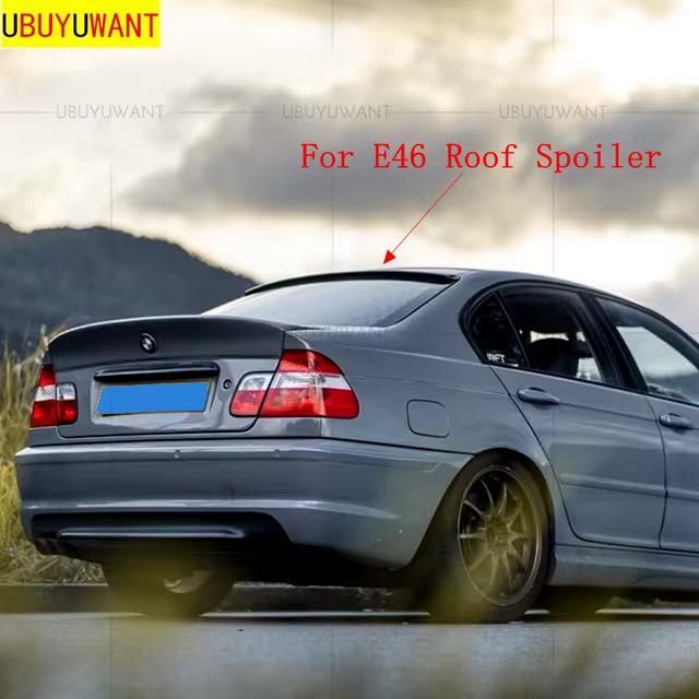 Спойлер BMW 3 E46 накладка на багажник ляду бленда антикрыло козырек