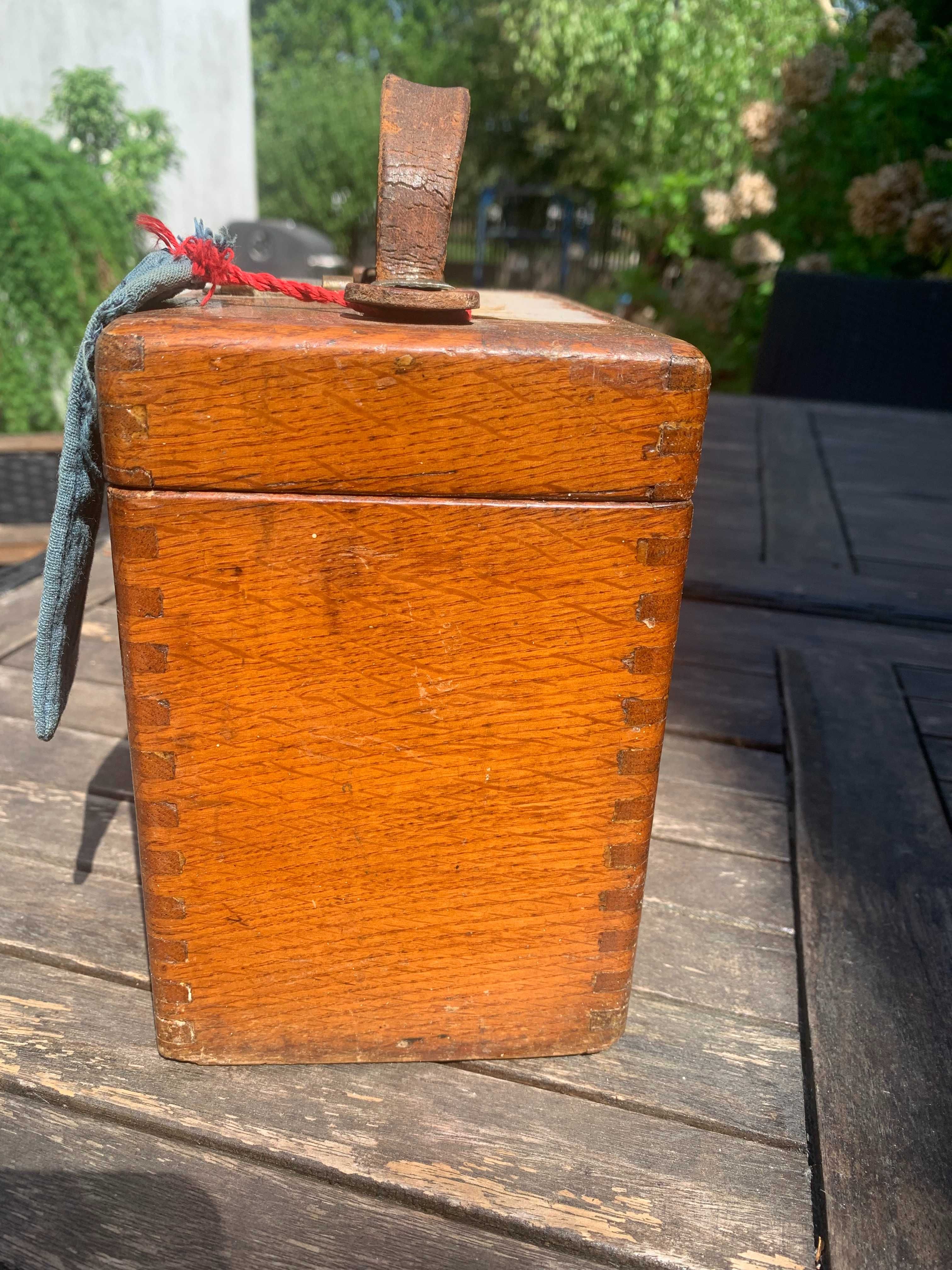 Stary zegar do pomiaru lotów gołębi, Coulet Toulet, Vintage