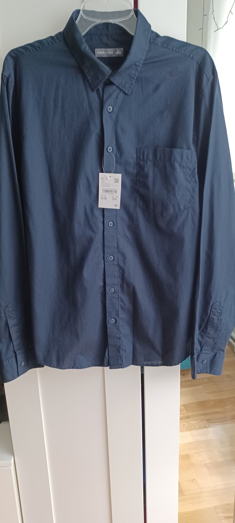 Koszula męska granatowa C&A r. XL