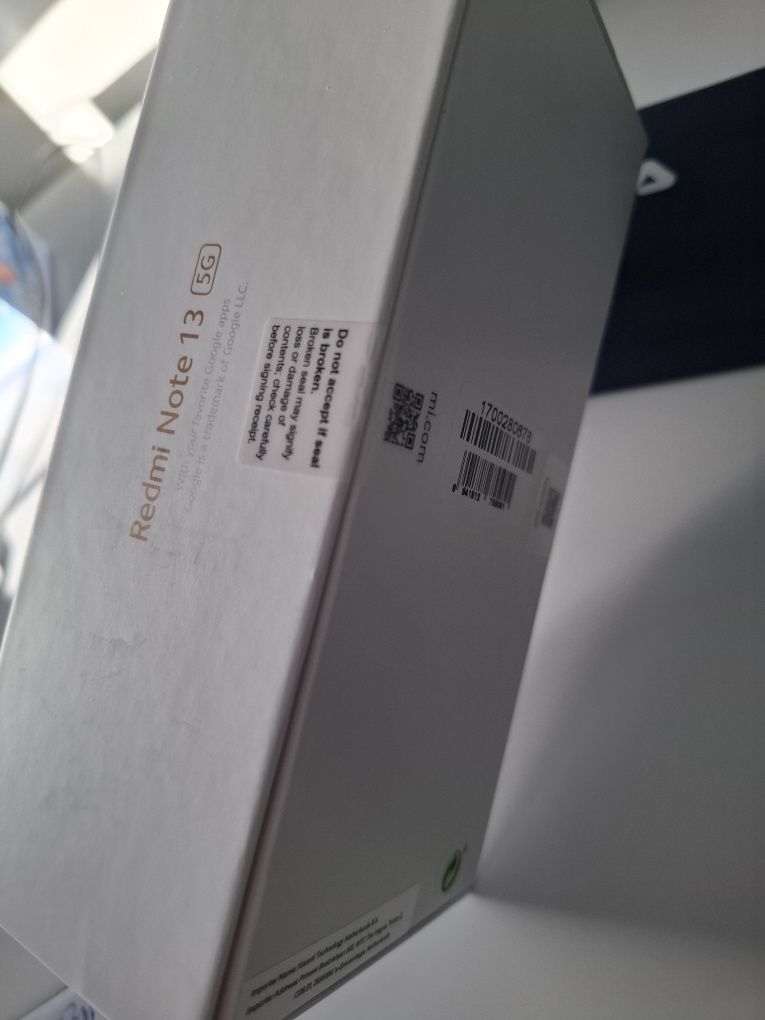 Redmi Note 13  5G   8GB+256GB RAM  NOVO a estrear(cx selada)