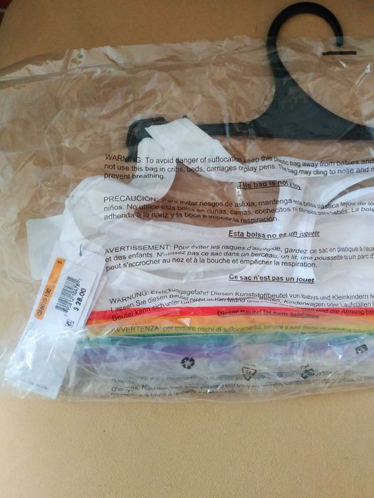 Брендовый хлопковый спортивный бюстгальтер без подкладки Calvin Klein