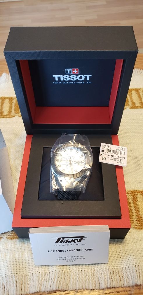 Годинник TISSOT T115.427.27.031.00 T-Race, новий з США