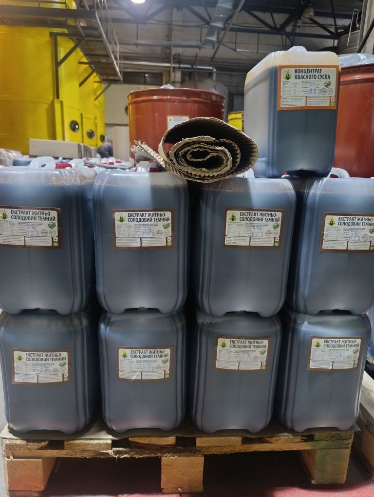 Солодові екстракти вищої якості (malt extract)