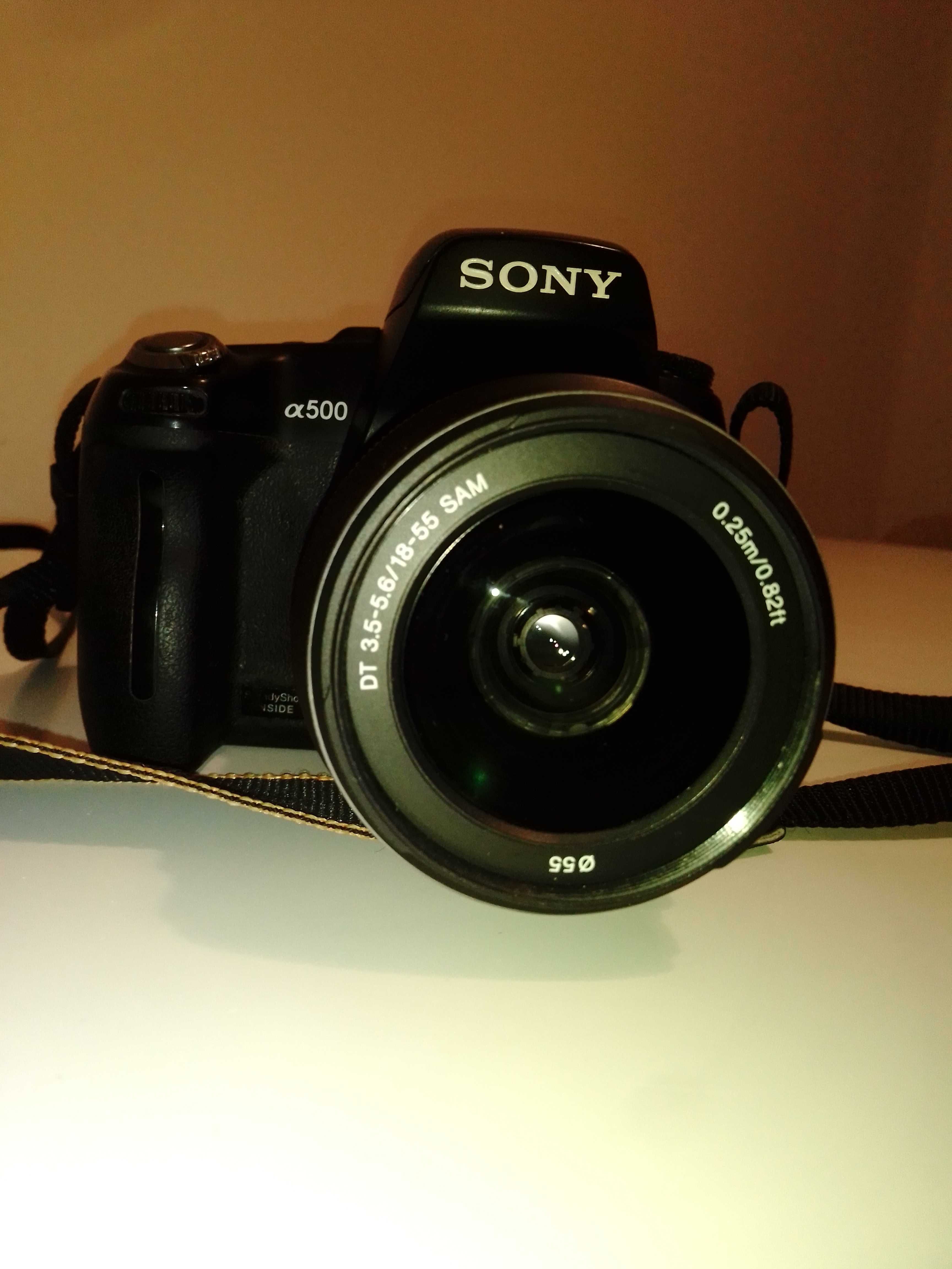 Aparat fotograficzny Sony Alfa 500