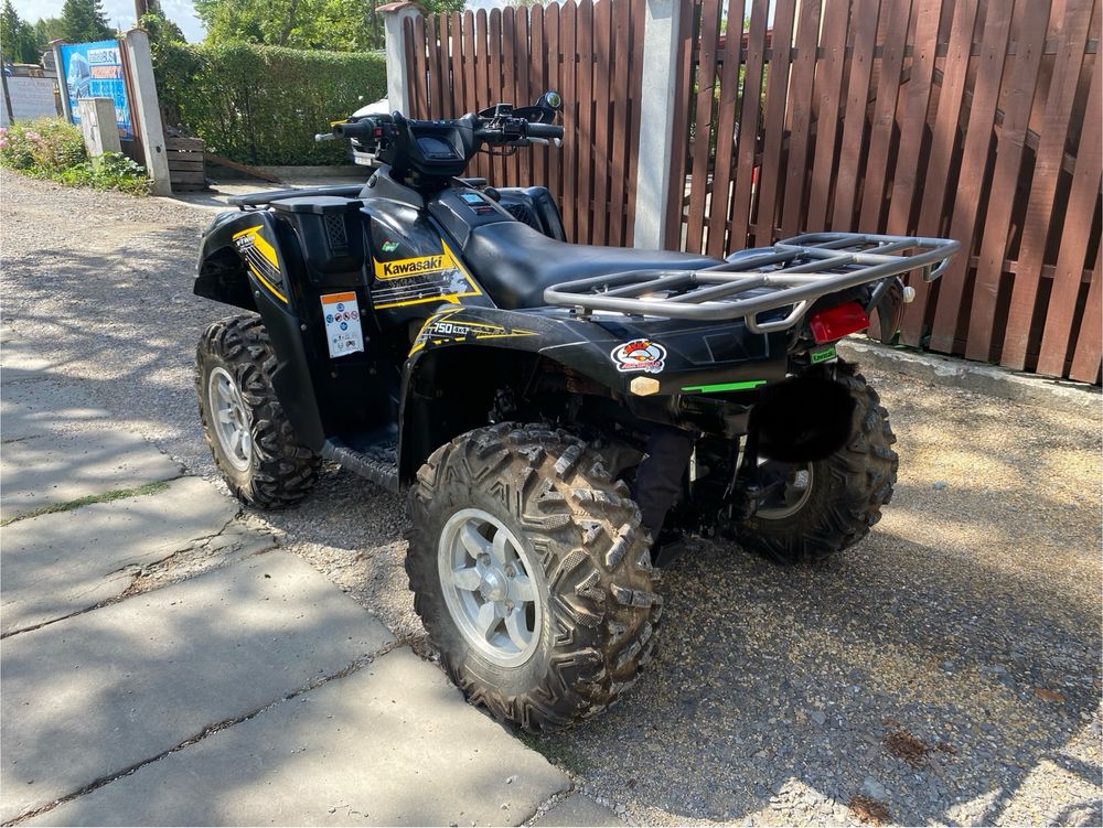 Kawasaki KVF 750 Brute Force 2014 Homologacja L7e  4x4