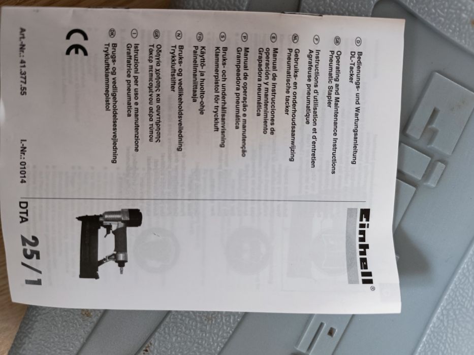 Grampeadora pneumática Einhell