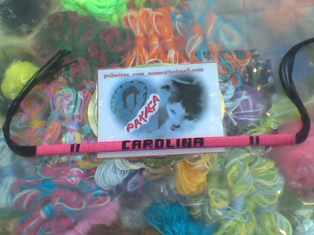 Pulseiras com nome Carolina