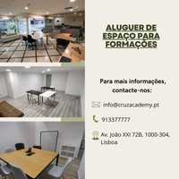 Aluguer de Espaço para Formações