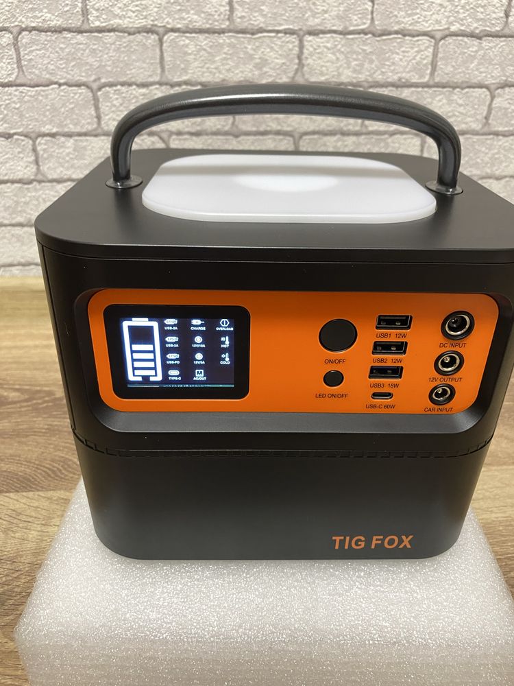 Портативная зарядная станция (ecoflow) Tig Fox T500, 540wn,
