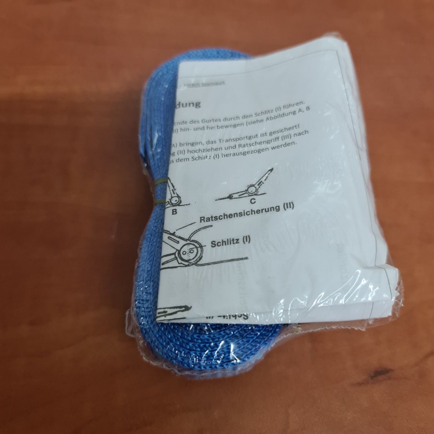 Pas transportowy 4m - 1 częściowy - 25mm