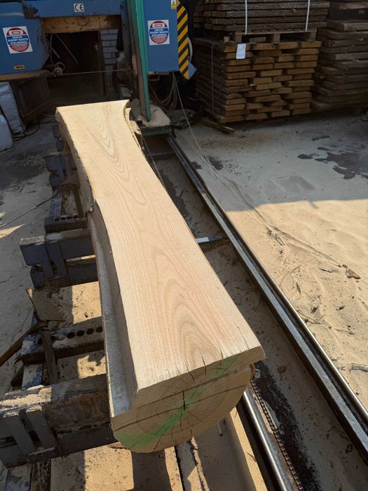 Tarcica jesionowa - mokra/sucha jesion 2,5m ,120 cm, dąb na schody