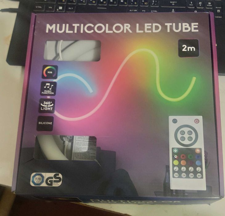 Неонова вивіска, реклама, неонова труба, MULTICOLOR LED TUBE