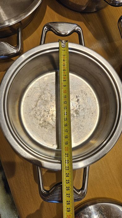 Zestaw 4 garnków Zepter, 4 pokrywki + akcesoria