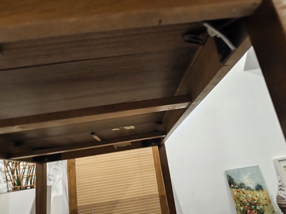 Stół drewniany rozkładany stary