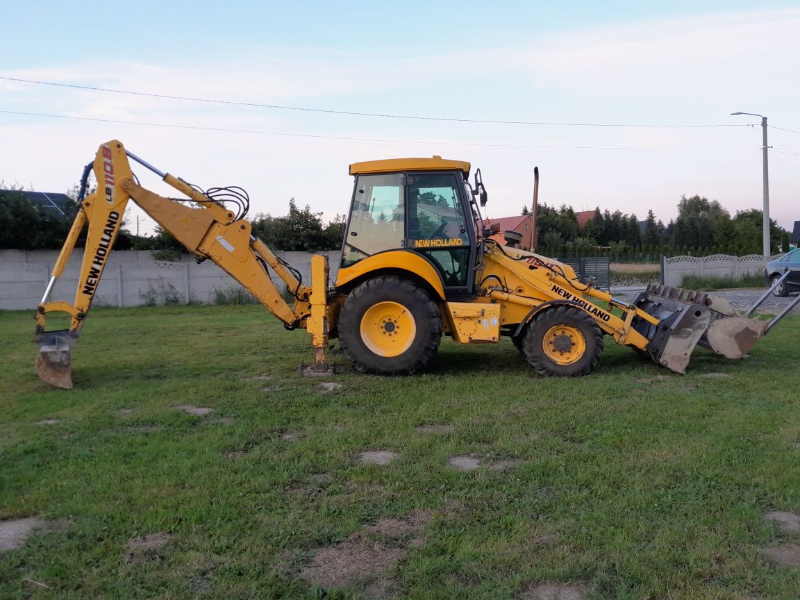 Koparka - Ładowarka New Holland LB110.B 2002rok Cena Brutto