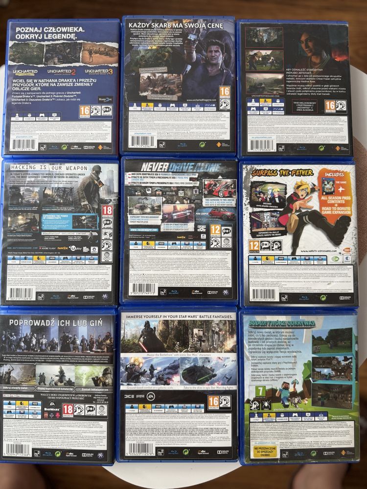 Gry na konsole PS4