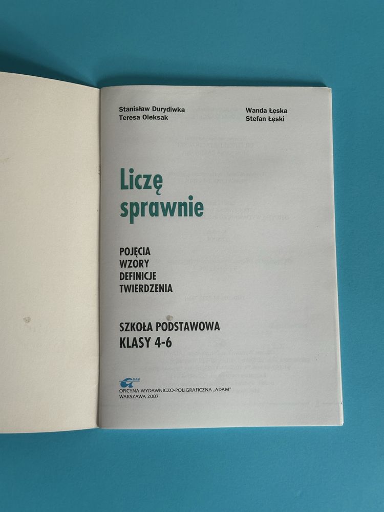 Liczę sprawnie 4 - 6