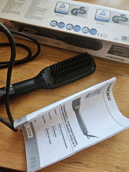 Szczotka wygładzająca elektryczną prostownica Silver crest  Lidl