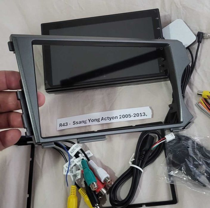 R43 - Auto Rádios Ssang Yong Actyon 2005 a 2013,  android