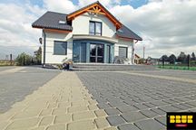 Kostka brukowa Nostalit 6cm Grafit BRUK SA. 43zł/brutto Kwiecień