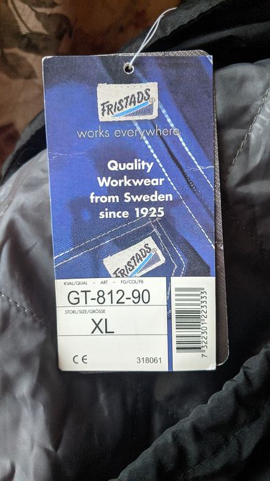 Kombinezon Roboczy Zimowy Airtech Fristads GT-812-90 Roz.XL Nowy