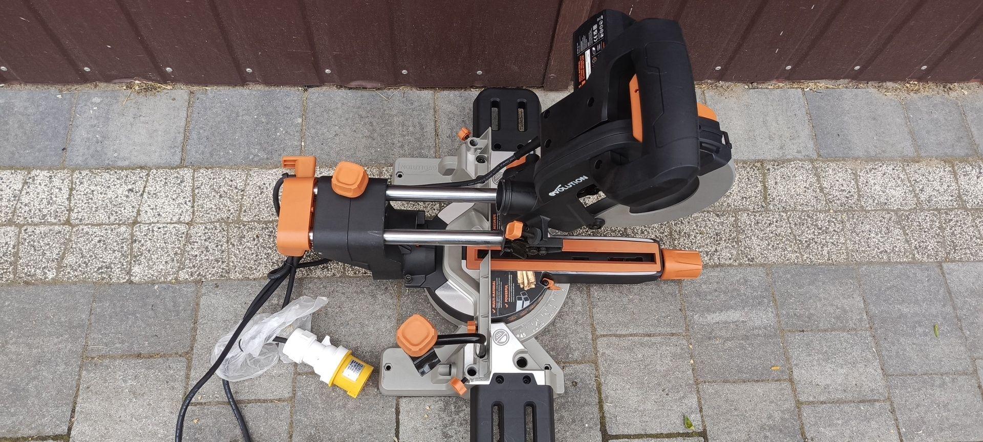 Ukośnica z posuwem Evolution R185 110v!!!