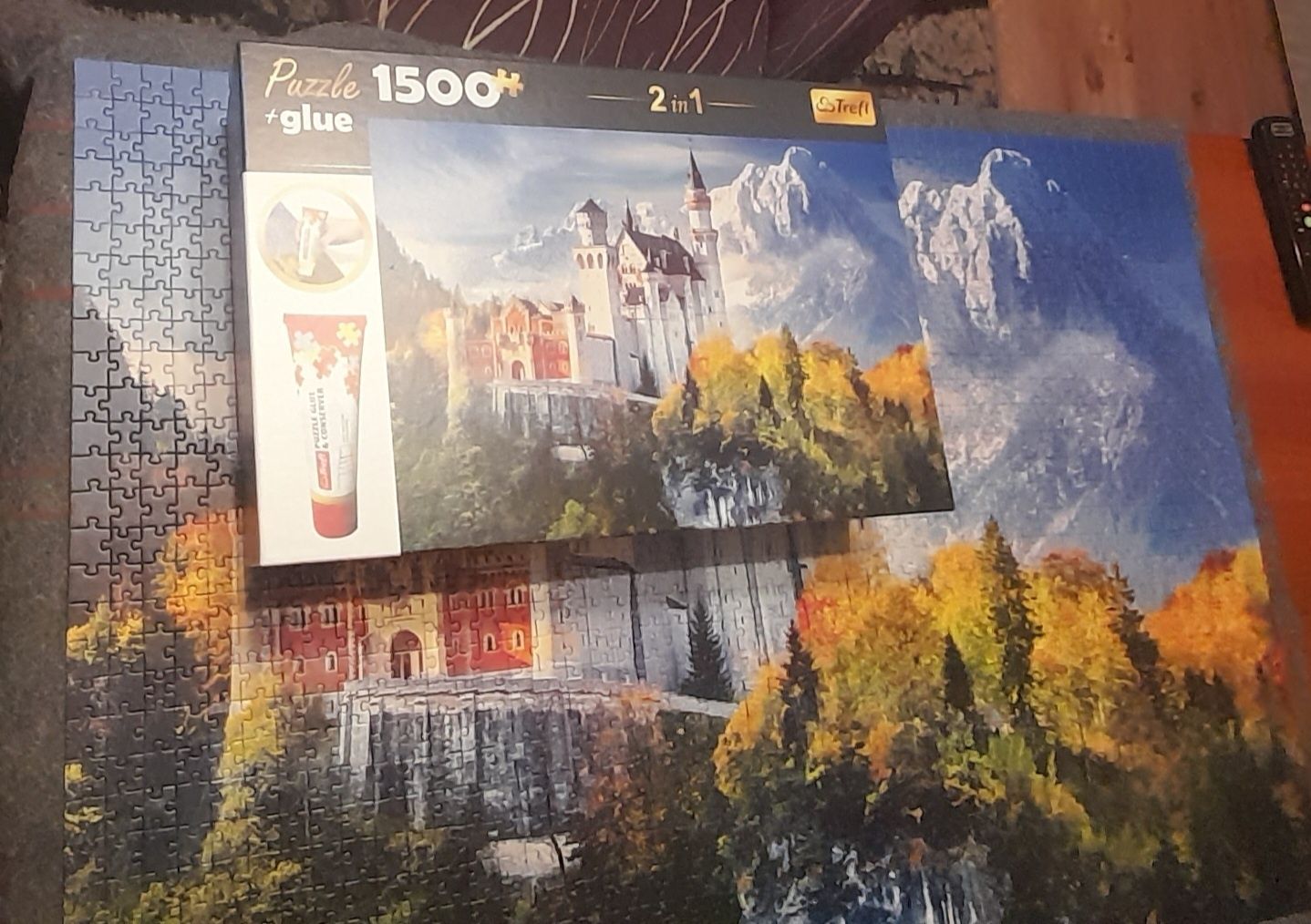 Puzzle 1500 zamek