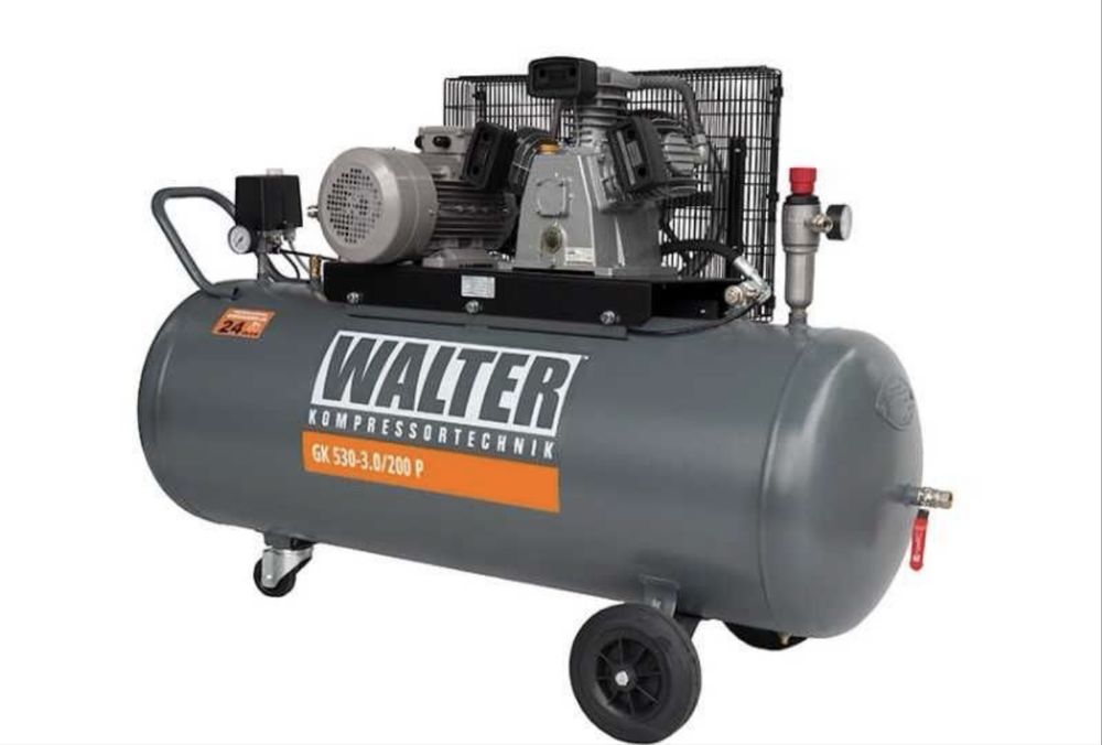 Kompresor tłokowy sprężarka WALTER GK 530-3,0/200l Nowy