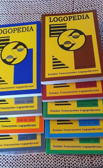 Czasopisma LOGOPEDIA ( 9 roczników ) stan bardzo dobry