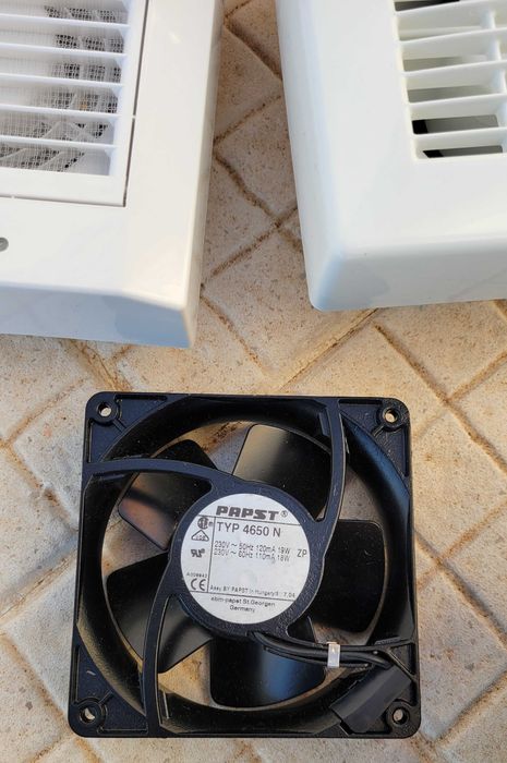 3 ventiladores 240v ac novos