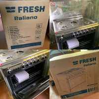 Газовая плита, 5 конфорок, гриль, НОВАЯ печь Fresh Italiano