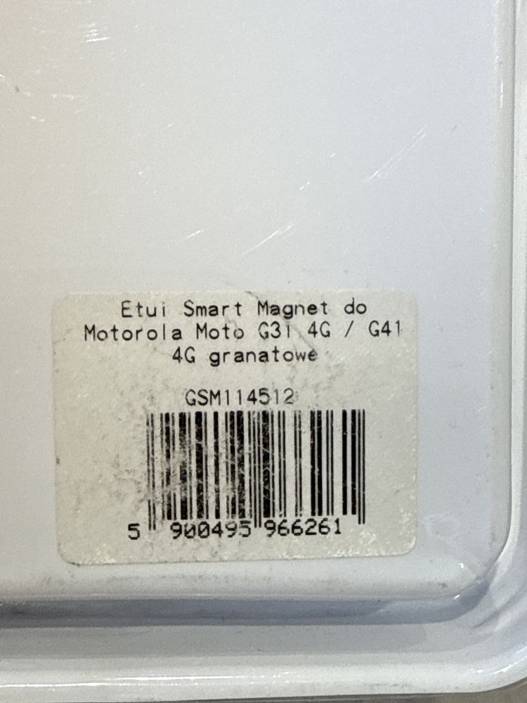 Etui nakładka na tył Motorola G31 4G / G41 4G przezroczyste