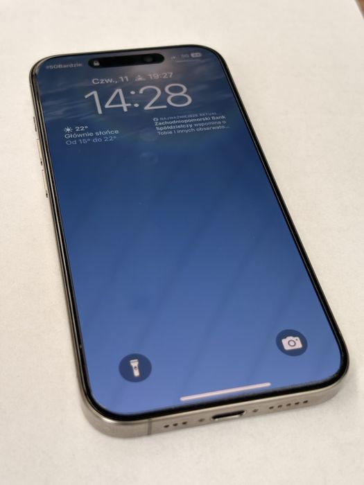 Iphone 15 Pro 128Gb 90% baterii szklo case