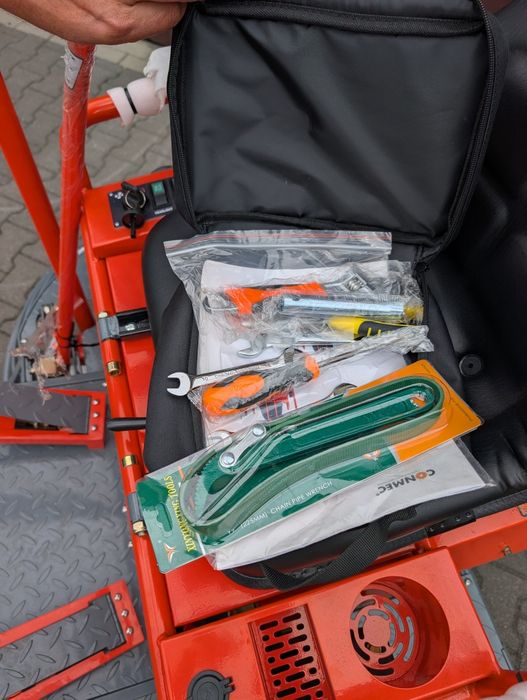 Zacieraczka samojezdna podwójna Conmec crtn 836 2×900mm barikell enar