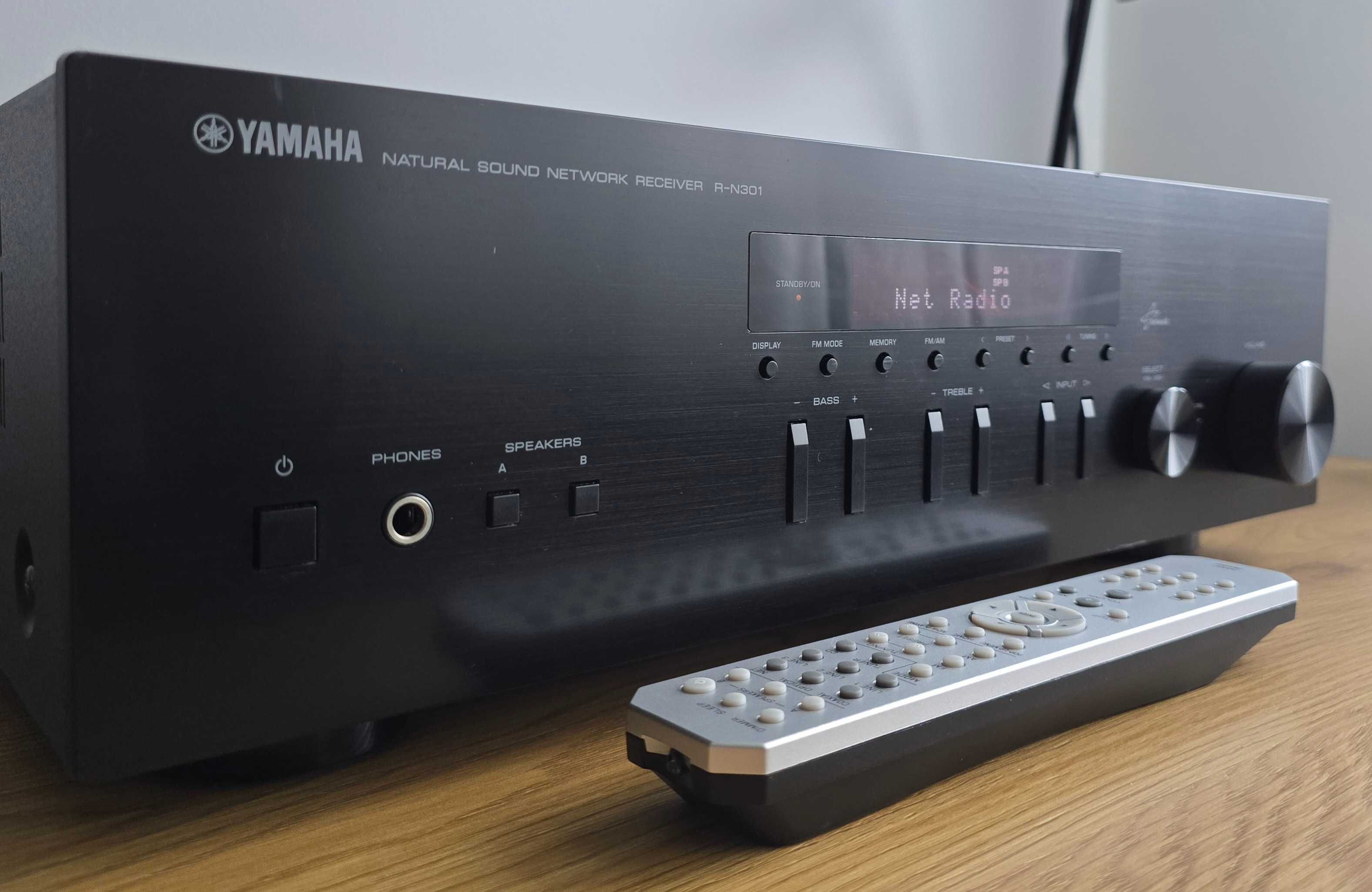 Yamaha R-N301 Amplituner 2x100W Spotify Net Radio internetowe