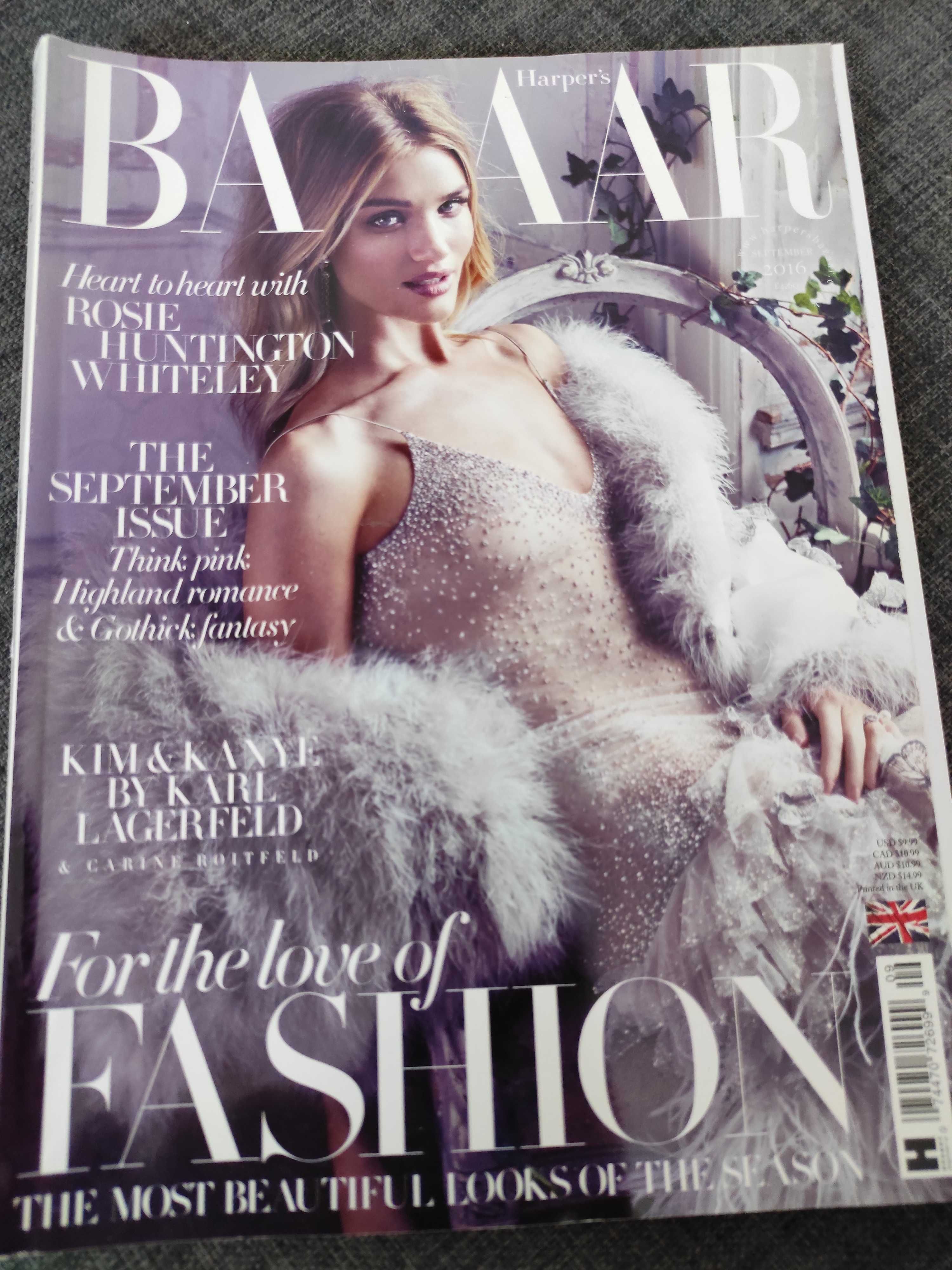 Harpers Bazaar 09/2016 Rosie Huntington Whitley