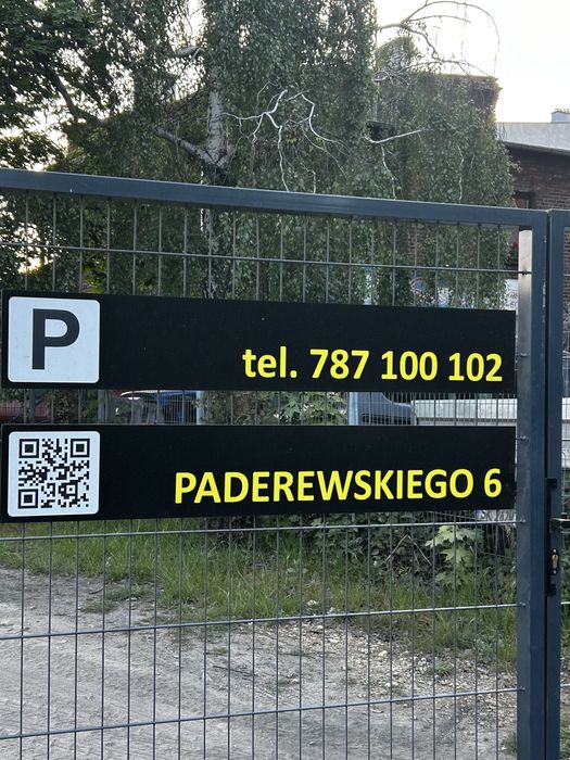 parking, plac składowy, baza sprzętowa Katowice Paderewskiego 6