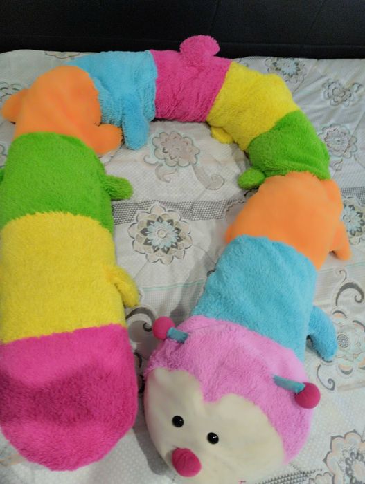 Lagarta peluche 3 metros
