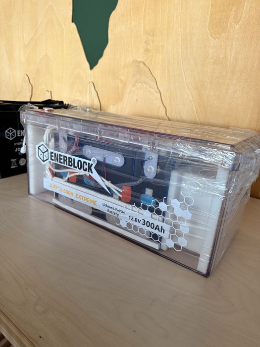 Fabrycznie nowyAkumulator LiFePO4 ENERBLOCK 12.8V 300Ah EXTREME – nowy