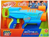 Nerf Elite. Wyrzutnia JR Explorer + strzałki
