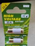 Pilhas 23A Alcalinas 12V