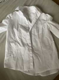 Biała koszula chłopięca 134