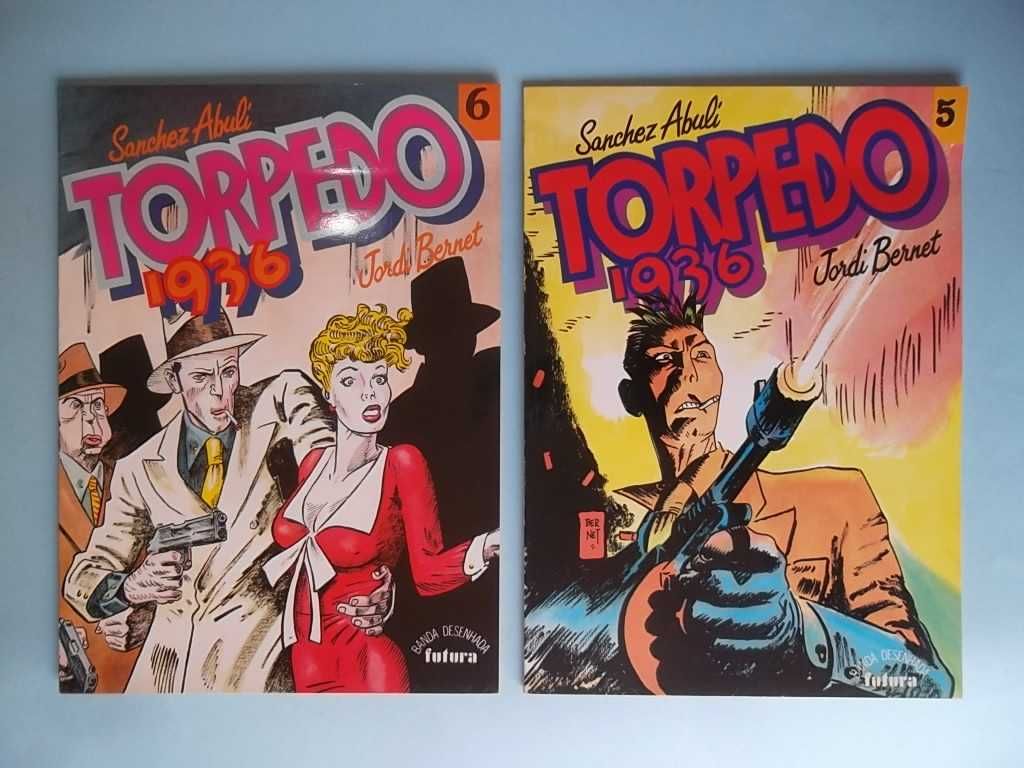 TORPEDO 1936 - Volumes 1 a 6 , completa . Editorial Futura