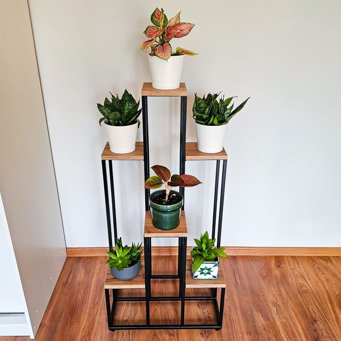 Kwietnik Stojący - Stojak na Kwiaty 4-12 poziomów RÓŻNE RODZAJE